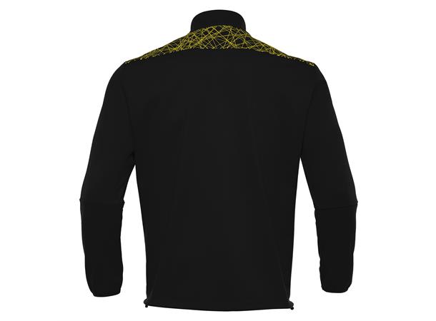 Tagus 1/4 Zip Top SORT/GUL 3XS Teknisk treningsgenser - Unisex 