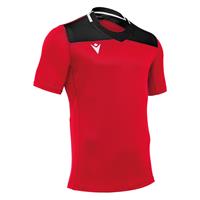 Jasper Rugby shirt RED/BLK L Teknisk spillerdrakt for kontaktsport