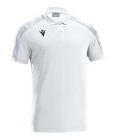 Rock Polo WHT/SILVER M Teknisk poloskjorte