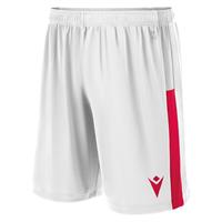 Skara Short WHT/RED XL Teknisk shorts i ECO-tekstil - Unisex