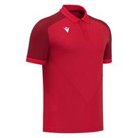 Baldwin Poly Polo RED XXL Teknisk poloskjorte - Unisex