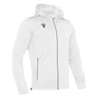 Freyr Hoody Full Zip Top WHT 3XS Overtrekksjakke - Unisex