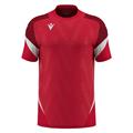 Totem Shirt RED/WHT XS Lett og pustende spillertrøye