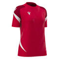 Naga Womens Shirt RED/WHT L Teknisk spillerdrakt til dame