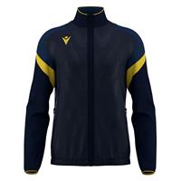 ODIN full zip top NAV/YEL XXS Jakke med kontrastdetaljer