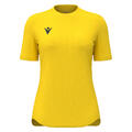 Zyra Womans shirt YEL XS Teknisk trenings T-skjorte til dame