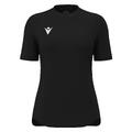 Zyra Womans shirt BLK L Teknisk trenings T-skjorte til dame